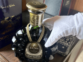 ブランデー／REMY MARTIN：エクストラ グリーンボトル（状態ランク：D）など8点