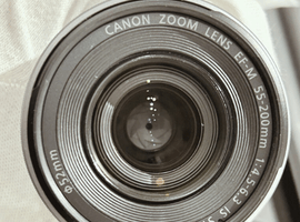 Canon:EF-M 55-200mm F4.5-6.3 IS STM シルバー/Canon:EOS Kiss M2 EF-M 15-45 IS STM キット ホワイトなど2点