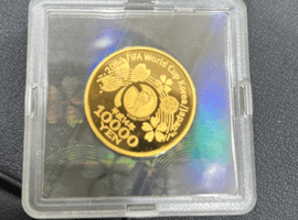 2002 FIFA ワールドカップ記念1万円金貨など複数点