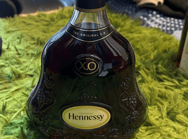 ブランデー/Hennessy:XO 黒キャップ クリアボトル(状態ランク:B)など4点