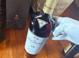 ウイスキー/MACALLAN:18年 シェリーオークカスク 2022(状態ランク:A)など3点