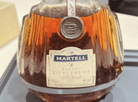 ブランデー：MARTELL（XO スプリーム クリアボトル）／ウイスキー：DALWHINNIE（15年）など5点