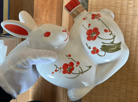 Suntory：ローヤル 12年 干支ボトル 卯 1999年  陶器など3点