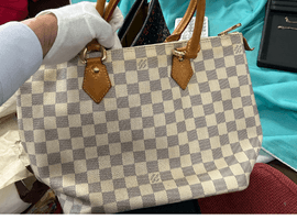 LOUIS VUITTON / ダミエ アズール / サレヤ GM / N51184 / 状態ランク：Bなど11点