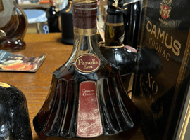 ブランデー：Hennessy（パラディ エクストラ 旧グリーンボトル 角のあるボトル）／ブランデー：CAMUS（XO ロングネック）など2点