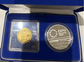 国際花と緑の博覧会（EXPO'90）記念1万円金貨など複数点