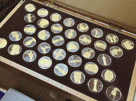 ツタンカーメン黄金の秘宝 メダルコレクションなど9点