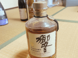 ウイスキー：Suntory（響 金キャップ 裏ゴールドラベル）／ワイン：OPUS ONE（2005）など3点
