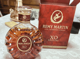 ブランデー：REMY MARTIN（XOスペシャル 現行クリアボトル）／ブランデー：CAMUS（スペシャルリザーブ ブック コロンブス ブック型陶器）など3点