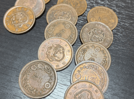 二銭銅貨など複数点