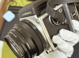 BRONICA：ETR ボディ＋ZENZANON MC 75mm F2.8 S,EC用など5点