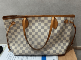 LOUIS VUITTON / ダミエ アズール / ネヴァーフル MM / N51107 / 状態ランク：Bなど4点