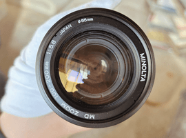 MINOLTA：レンズ／MINOLTA：交換レンズ付きボディなど4点