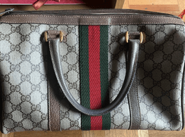 GUCCI / GGスプリーム / ボストンバッグ / 39 02 007 / 状態ランク：Bなど2点