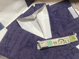 紬／付下げ／色無地など4点