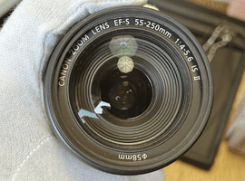 Canon：EF-S 55-250mm F4-5.6 IS II／Canon：EOS Kiss X5 EF-S 18-55 IS II キットなど2点