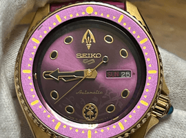 SEIKO / ファイブスポーツ ジョルノジョバーナ / 4R36-07R0 / 状態ランク：ABなど3点