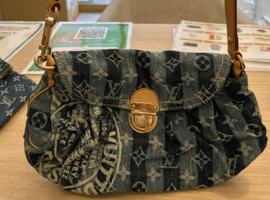 LOUIS VUITTON / モノグラム デニム / ミニ プリーティ レイエ / M95333 / 状態ランク：Aなど3点