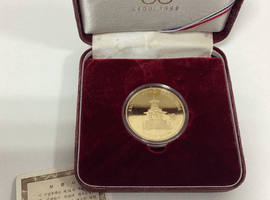 1988年ソウルオリンピック記年50,000ウォン金貨など複数点