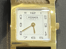 HERMES / Hウォッチ / HH1.201 / 状態ランク：ABなど2点