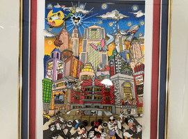 書画(掛軸・絵画)/版画:ファジーノ(ディズニーNY)など3点