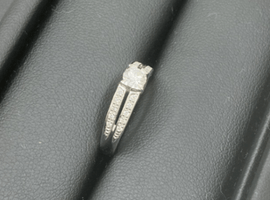 Pt900 / ダイヤモンド / 0.35ct / ダイヤモンド / 0.12ctなど2点