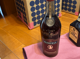 ブランデー/MARTELL:VSOP メダイヨン レッドラベル グリーンボトル(状態ランク:B)など3点