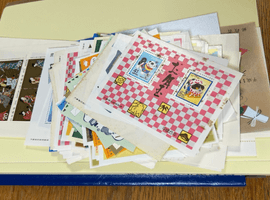 平成6年　お年玉切手シートなど