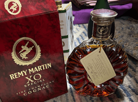 ブランデー/REMY MARTIN:XO スペシャル 旧 クリアボトル(状態ランク:D)など5点