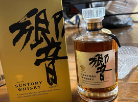 ウイスキー/Suntory:響 金花 裏ゴールドラベル クリアキャップ 旧(状態ランク:D)など9点