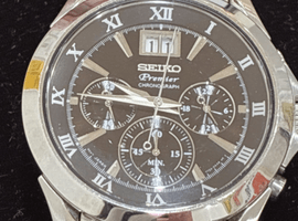 SEIKO / プレミエ クロノグラフ / 7T04-0AA0 / 状態ランク：Bなど4点(東京都足立区よりご来店・店頭買取）｜時計の高価買取ならバイセル