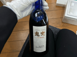 焼酎／高木酒造：十四代 蘭引酒 鬼兜 ブルーボトル（状態ランク：C）など5点