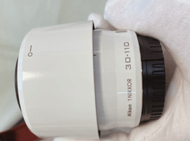 Nikon:1 NIKKOR VR 30-110mm F3.8-5.6 ホワイト/Nikon:1 J4 標準パワーズームキット シルバーなど3点