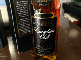 ウイスキー/Canadian Club:20年(状態ランク:B)など4点