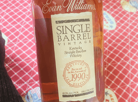 ウイスキー：Evan Williams（シングルバレル 1990）／ウイスキー：Blanton's（シングルバレル 1992）など3点