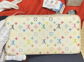 LOUIS VUITTON / マルチカラー / ジッピーウォレット / M60049 / 状態ランク:Cなど3点