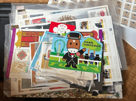 中央競馬50周年記念切手／63円普通切手など