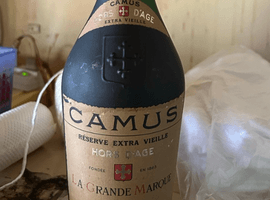 ブランデー／CAMUS：リザーブ エクストラ ヴィエイユ オルダージュ ラ グランマルキ（状態ランク：D）など4点