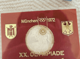 西ドイツ 1972年 ミュンヘンオリンピック記念 10マルク銀貨など