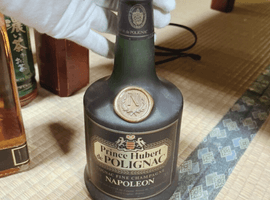 ブランデー：Prince Hubert de Polignac（ナポレオン 黒）／ブランデー：Hennessy（クラシック）など4点