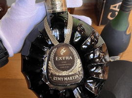 ブランデー／REMY MARTIN：エクストラ グリーンボトル（状態ランク：C）など9点
