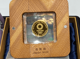 東京2020オリンピック競技大会記念一万円金貨幣(勝利と栄光と心技体)など複数点