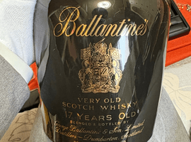 ウイスキー／Ballantines：17年 陶器 黒（状態ランク：B）など3点