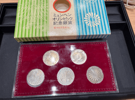 1972年ミュンヘンオリンピック記念10マルク銀貨など複数点