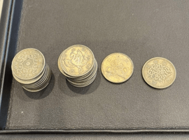 銀貨100円硬貨／貨幣年号別アルバム／など