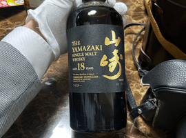 ウイスキー／Suntory：山崎 18年 シングルモルト（状態ランク：B）など8点