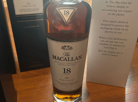 ウイスキー／MACALLAN：18年 シェリ―オークカスク 2023（状態ランク：B）など3点