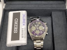 SEIKO / エヴァンゲリオン コラボ / 8T63-01P0 / 状態ランク：ABなど5点