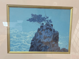 版画:東山魁夷/絵:竹内栖鳳など7点