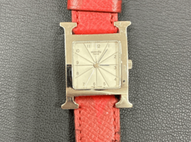 HERMES / Hウォッチ ⬜︎J / HH1.210 / 状態ランク:Bなど2点